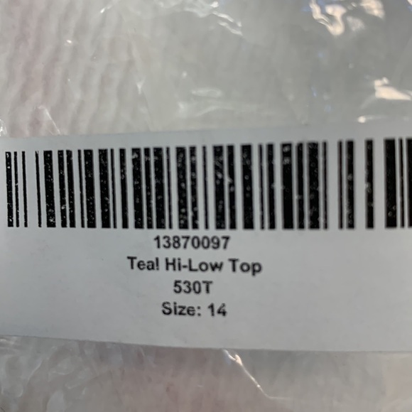 Lori &Jane high low top girls size 14 NWOT - Picture 4 of 6